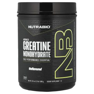 NutraBio, Micronized Creatine Monohydrate, Unflavored, 2.2 lb (1,000 g)
