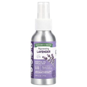 Nature's Truth, Essential Oil Topical Mist, Rejuvenating Lavender, 2.4 fl oz (71 ml)