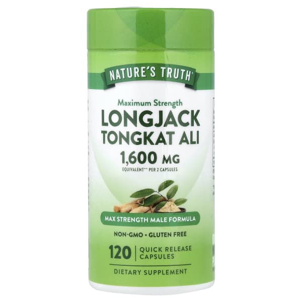 Nature's Truth, Longjack Tongkat Ali, 120 Quick Release Capsules (800 mg per Capsule)