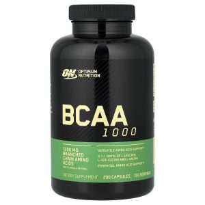 Optimum Nutrition, BCAA 1000, 200 Capsules