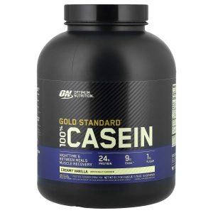 Optimum Nutrition, Gold Standard® 100% Casein, Creamy Vanilla, 3.85 lb (1.75 kg)