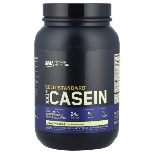 Optimum Nutrition, Gold Standard® 100% Casein, Creamy Vanilla, 1.81 lb (825 g)
