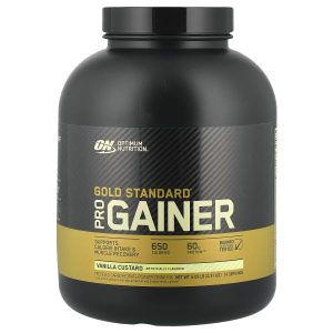 Optimum Nutrition, Gold Standard® Pro Gainer, Vanilla Custard, 5.09 lb (2.31 kg)