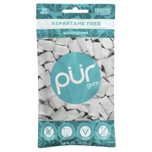 The PUR Company, Chewing Gum, Wintergreen, 55 Pieces, 2.72 oz (77 g)