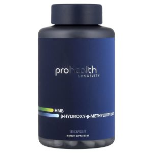 ProHealth Longevity, HMB B-Hydroxy-B-Methylbutyrate, 180 Capsules