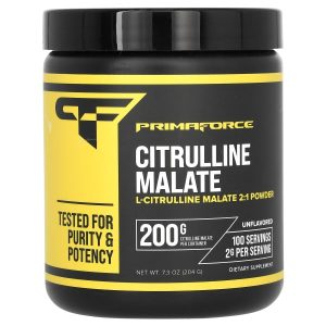 Primaforce, Citrulline Malate, Unflavored, 7.1 oz (200 g)