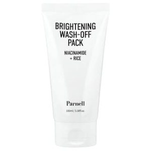 Parnell, Niacinamide Rice Brightening Wash Off Pack, 3.38 fl oz (100 ml)
