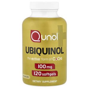 Qunol, Ubiqunol, 100 mg, 120 Softgels