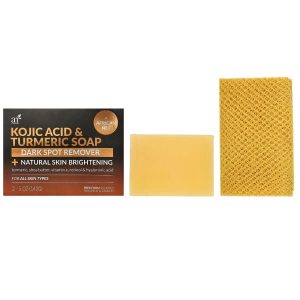 artnaturals, Kojic Acid & Turmeric Bar Soap + African Net, For All Skin Types , 2 Bars, 5 oz (142 g) Each