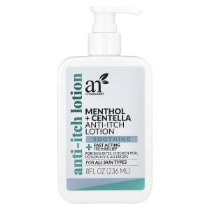 artnaturals, Menthol + Centella Anti-Itch Lotion, For All Skin Types, 8 fl oz (236 ml)