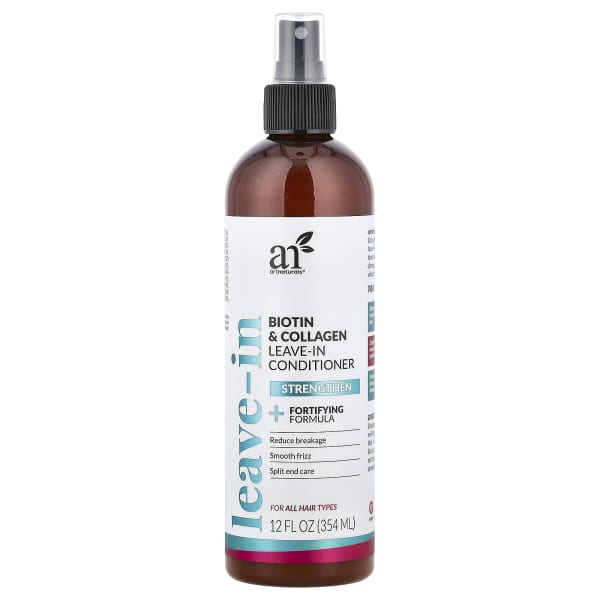 artnaturals, Biotin & Collagen Leave-In Conditioner, For All Hair Types, 12 fl oz (354 ml)