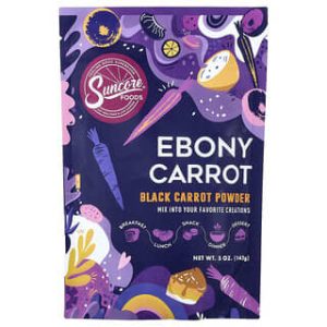 Suncore Foods, Ebony Carrot, Black Carrot Powder, 5 oz (142 g)