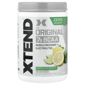 XTEND, 7G BCAA, Lemon-Lime Squeeze, 14.3 oz (405 g)