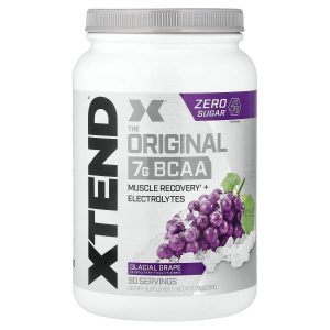XTEND, 7G BCAA, Glacial Grape, 2.58 lbs (1.17 kg)