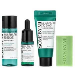 SOME BY MI, AHA.BHA.PHA 30 Days Miracle Starter Kit Edition, 4 Piece Kit