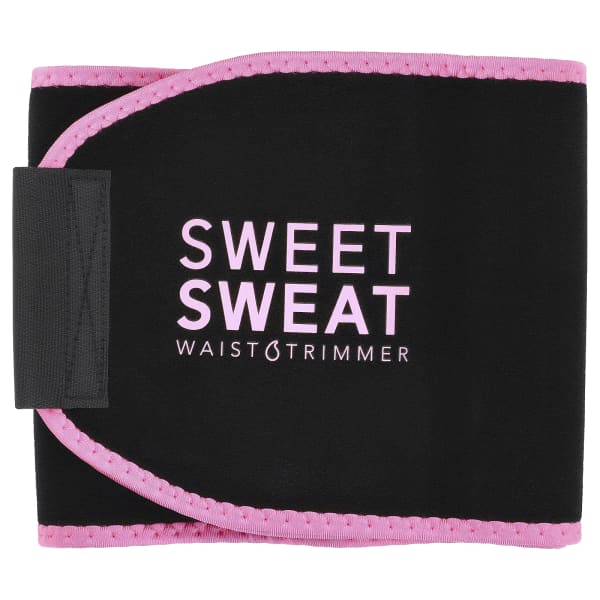 Sports Research, Sweet Sweat®, Waist Trimmer, Small, Black & Pink, 1 Belt