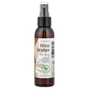 Seven Minerals, Rice Water Hair Spray, 4 fl oz (120 ml)