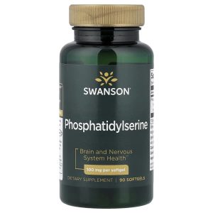 Swanson Vitamins, Phosphatidylserine, 100 mg, 90 Softgels