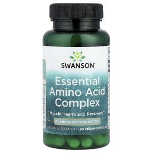 Swanson Vitamins, Essential Amino Acid Complex, 60 Vegan Capsules