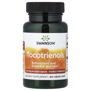 Swanson Vitamins, Tocotrienols, 100 mg, 60 Liquid Caps