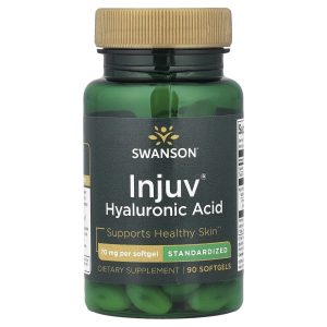 Swanson Vitamins, Injuv® Hyaluronic Acid, Standardized, 70 mg, 90 Softgels