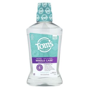 Tom's of Maine, Whole Care®, Anticavity Mouthwash, Fresh Mint, 16 fl oz (473 ml)