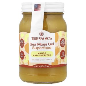 True Sea Moss, Sea Moss Gel Superfood, Mango and Pineapple, 16 fl oz (473 ml)