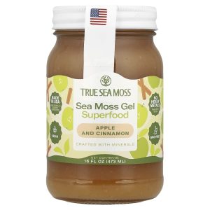 True Sea Moss, Sea Moss Gel Superfood, Apple and Cinnamon, 16 fl oz (473 ml)