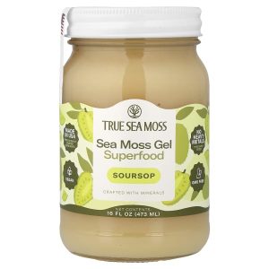 True Sea Moss, Sea Moss Gel Superfood, Soursop, 16 fl oz (473 ml)