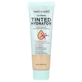 Wet n Wild, Barefocus, Tinted Hydrator, 1114063 Light Medium, 0.91 fl oz (27 ml)