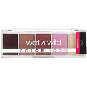 Wet n Wild, Color Icon, 5-Pan Shadow Palette, 1114070 Petalette, 0.21 oz (6 g)