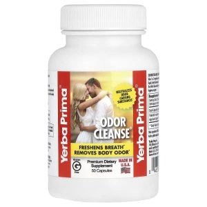 Yerba Prima, Odor Cleanse, 50 Capsules (75 mg per Capsule)