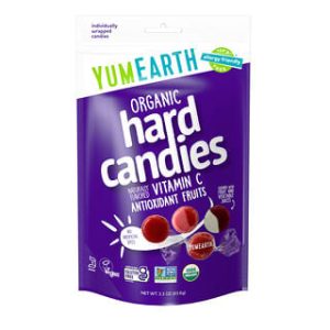 YumEarth, Organic Vitamin C Hard Candies, Antioxidant Fruits, 3.3 oz (93.6 g)